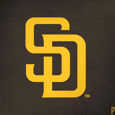 MLB San Diego Padres - Solid Distressed Dell Alienware Skin